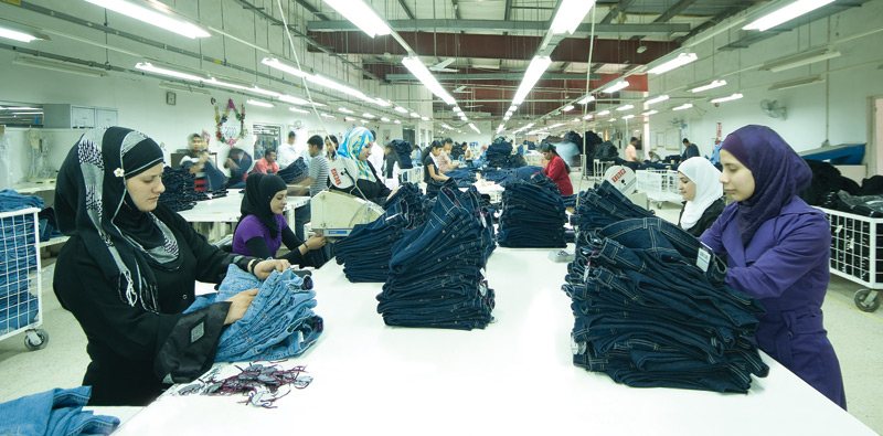 Factory floor and workforce